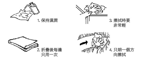 無(wú)塵布使用方法